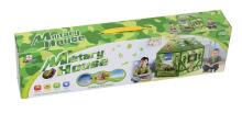 Ikonka Art.KX7937 Folding house base play tent military 103cm