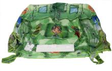Ikonka Art.KX7937 Folding house base play tent military 103cm