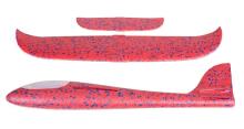 Ikonka Art.KX7954 Glider plane polystyrene 2LED MIX 48x47cm