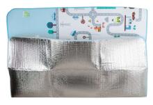 Ikonka Art.KX6782 Educational foam mat for children street 180x200cm