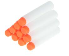 Bullets Art.KX6803 Nerf compatible fluorescent compatible launcher arrows 10pcs [7 cm]