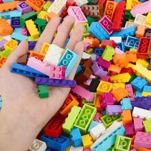 Ikonka Art.KX6913 Spatial bricks educational BOX 240el small