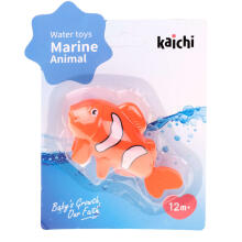 Ikonka Art.KX6946 Orange screw-on fish bath toy