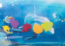 Ikonka Art.KX6987 Inflatable water mat pattern 4