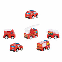 Ikonka Art.KX7290 Fire truck 6pc set
