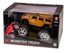 Ikonka Art.KX8532_2 RC auto 6568-330N Monster Truck zelta krāsā