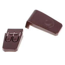 Ikonka Art.KX7492_1 Angled drawer safety device version 2 brown