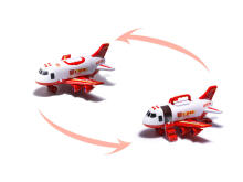 Ikonka Art.KX6684_2 Transporter aircraft + 3 fire engines
