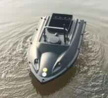 Ikonka Art.KX6689 RC groundbait boat black