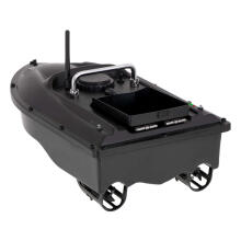 Ikonka Art.KX6689 RC groundbait boat black