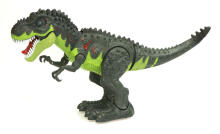 Ikonka Art.KX9990_1 T-REX electronic dinosaur walks roars green