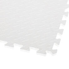 Ikonka Art.KX7462 Foam puzzle mat for children white 60x60 4pcs