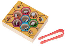 Ikonka Art.KX6519 Montessori bees honeycomb educational game