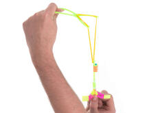 Ikonka Art.KX6532_1 Flying slingshot LED light-up dart