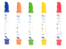 Ikonka Art.KX6943 Water flute bath toy 5pcs non-sinking + notes