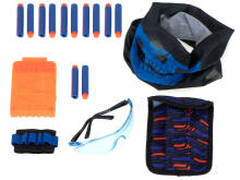 Ikonka Art.KX6471 Tactical waistcoat for Nerf 2 launcher accessories + equipment