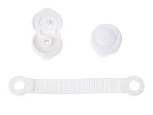 La bebe™ Accessories Art.KX6318 WC safety device teddy bear white