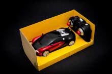 Ikonka Art.KX9420_1 Bugatti Veyron RC automašīnas licence 1:24 sarkana