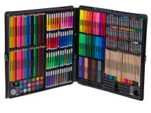 Ikonka Art.KX6353 Plastic painting set in case 258el.