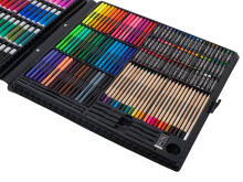 Ikonka Art.KX6353 Plastic painting set in case 258el.