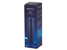 Ikonka Art.KX6358 Thermos mug smart LED 500ml black