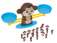 Ikonka Art.KX6380 Educational balance learning to count monkey large
