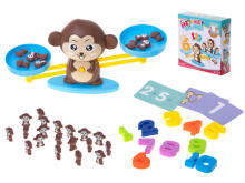 Ikonka Art.KX6380 Educational balance learning to count monkey large
