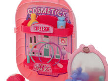 Ikonka Art.KX6389 Cosmetic set with accessories in case dressing table 37el. + table