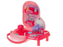 Ikonka Art.KX6389 Cosmetic set with accessories in case dressing table 37el. + table