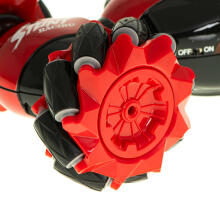 Ikonka Art.KX6636_1 Ātruma Pioneer Stunt Car RC 360 sarkans