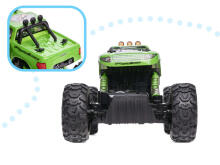 Ikonka Art.KX8396_3 NQD ROCK CRAWLER KING RC auto 1:12 USB zaļš