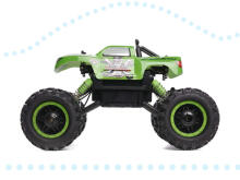 Ikonka Art.KX8396_3 NQD ROCK CRAWLER KING RC auto 1:12 USB zaļš