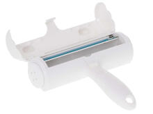 Ikonka Art.KX6263 White and blue coat cleaning brush