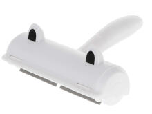 Ikonka Art.KX6263 White and blue coat cleaning brush