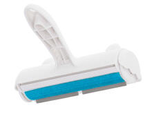 Ikonka Art.KX6263 White and blue coat cleaning brush