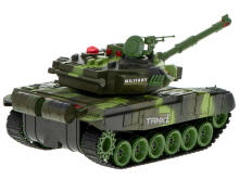 Ikonka Art.KX8714_1 RC Big War Tank 9995 large 2.4 GHz green