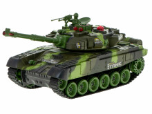 Ikonka Art.KX8714_1 RC Big War Tank 9995 suur 2,4 GHz roheline