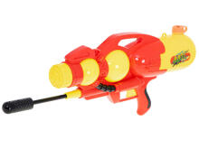 Ikonka Art.KX6186 Water gun water launcher 2400ml XXL red