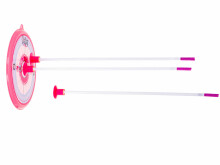 Ikonka Art.KX6175 Loku ar bultām un mērķa komplektu rozā krāsā