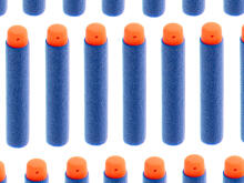 Ikonka Art.KX6151 Arrows compatible with the NERF 7.2cm launcher BOX 200pcs.