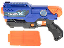 Ikonka Art.KX6148 Foam dart machine gun + magazine + 3 targets + 48 darts