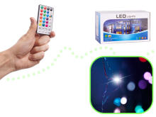 Ikonka Art.KX5722 LED lights Wedding decoration 3x3m 200LED USB + remote control 16 colours with memory