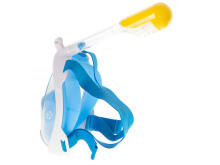 Ikonka Art.KX6130 Full folding snorkel mask L/XL blue