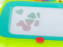 Ikonka Art.KX6001 Graphic whiteboard with HOLA stamps
