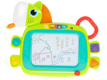 Ikonka Art.KX6001 Graphic whiteboard with HOLA stamps