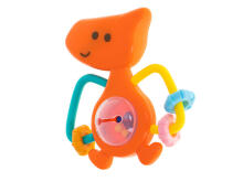 Ikonka Art.KX5999 HOLA baby teether rattle dinosaurs set of 5pc.