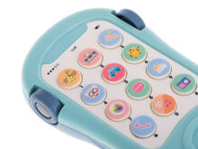 Ikonka Art.KX5980_1 Car phone star projector with music blue