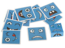 Ikonka Art.KX5971 Face-changing creative challenge blocks