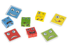 Ikonka Art.KX5971 Face-changing creative challenge blocks