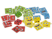 Ikonka Art.KX5971 Face-changing creative challenge blocks